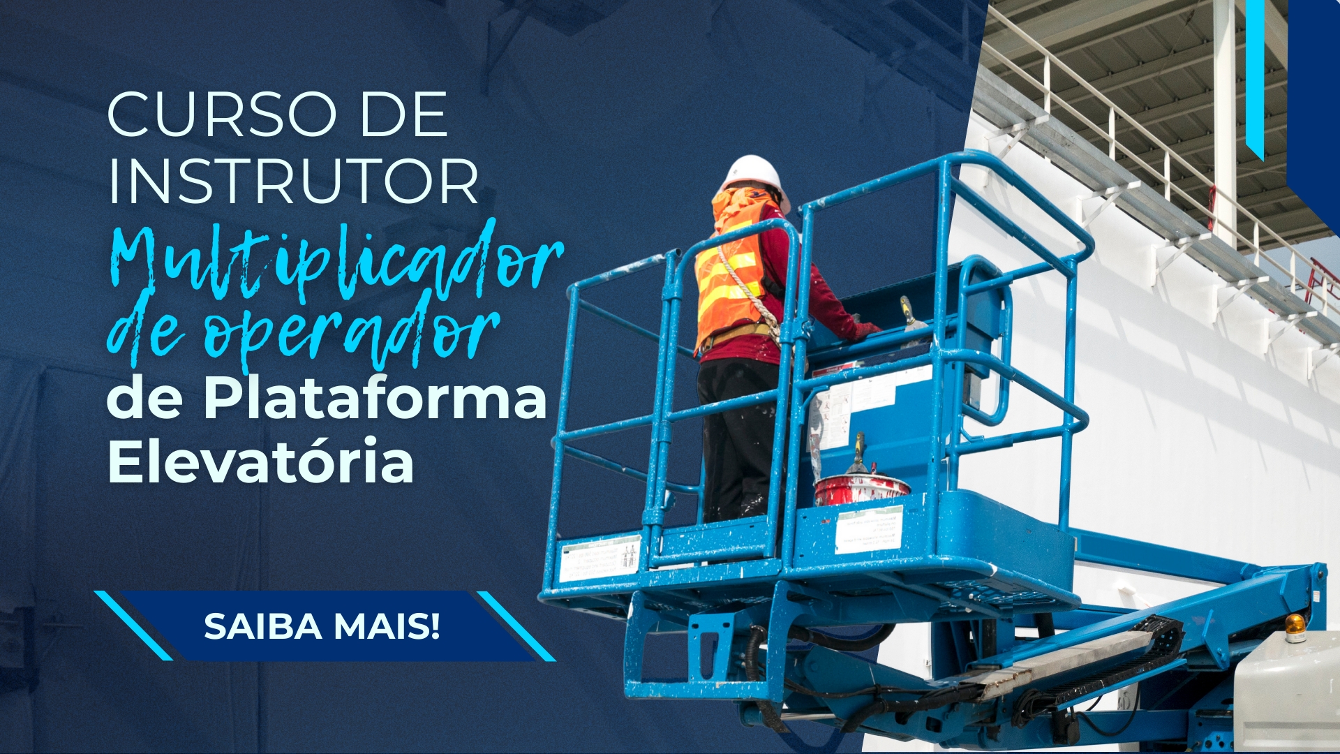 Curso Instrutor Plataforma  Aérea Curso Operador de Empilhadeira Campinas Laudo de Instalação Elétrica Campinas
