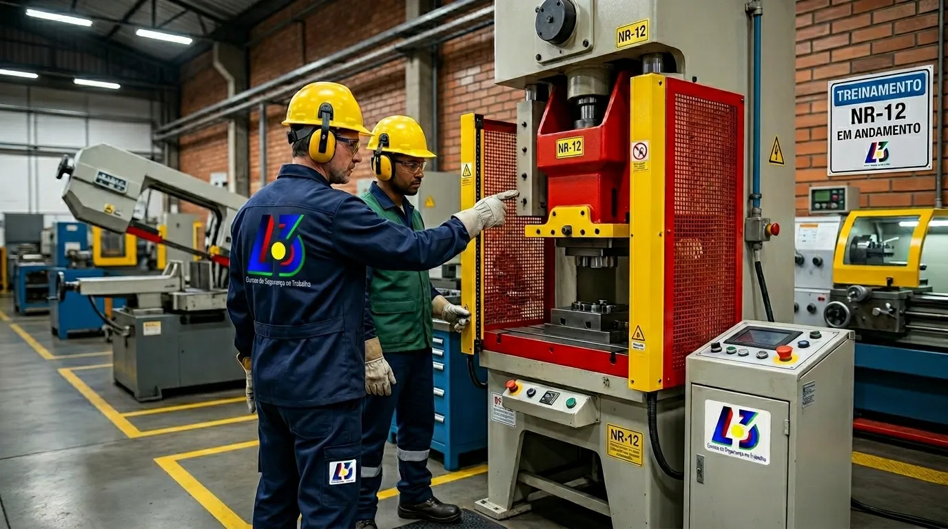 Treinamento e capacitação em NR-12 para operadores e técnicos