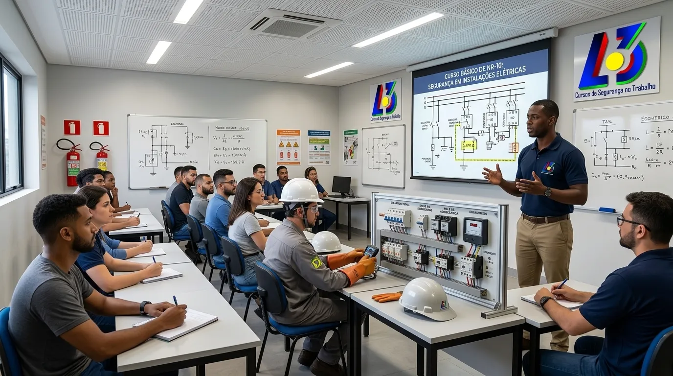 Aplicação prática da NR10 em segurança do trabalho