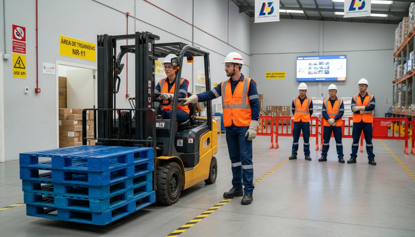 Curso de Instrutor de Equipamentos Logísticos NR-11