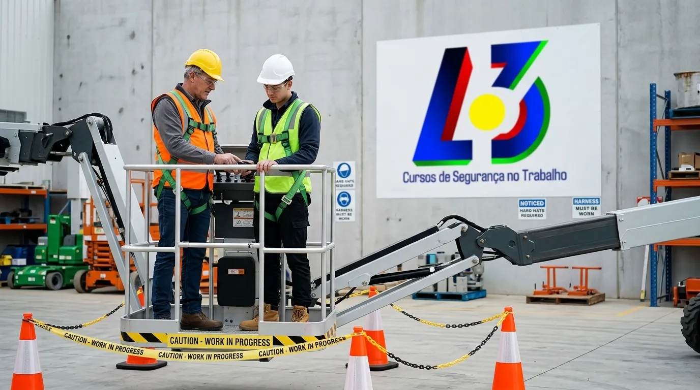 Benefícios do treinamento para operadores de plataformas elevatórias