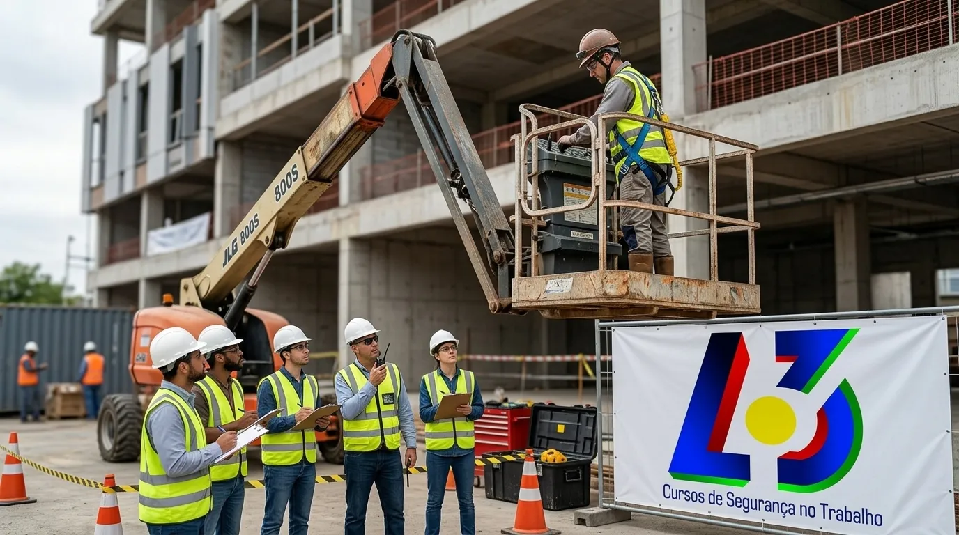 Capacitação e obrigações legais na operação de plataformas elevatórias