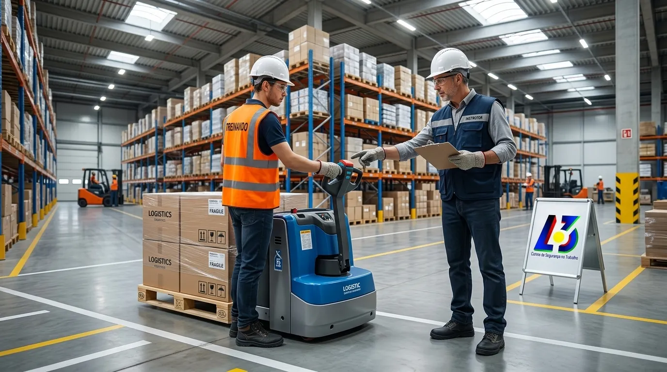 Treinamento e capacitação em paleteiras e Segurança do Trabalho
