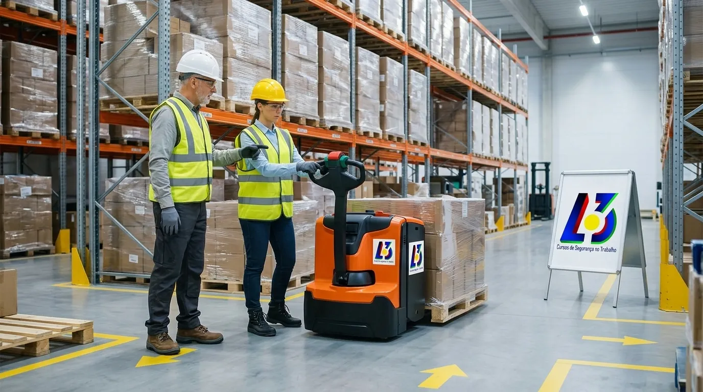 Segurança na operação de paleteiras conforme NR-11