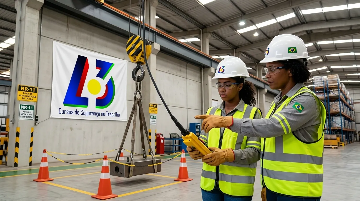 Procedimentos seguros na movimentação de cargas