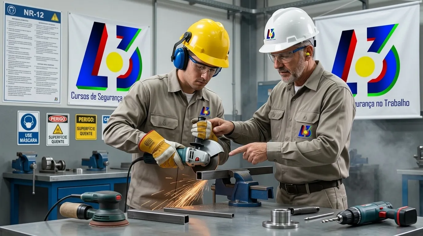 Capacitação e boas práticas em ferramentas rotativas