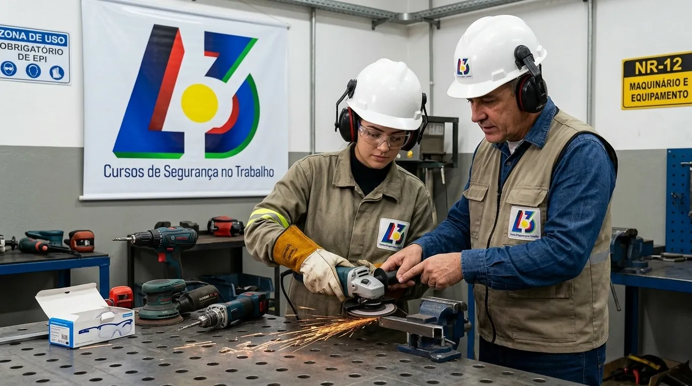 Capacitação Ferramentas Rotativas NR-12 Campinas