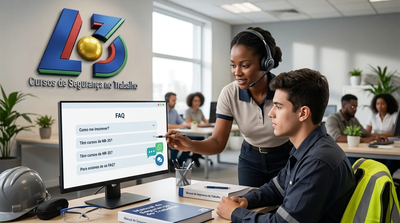 Certificado de treinamento em Segurança do Trabalho conforme as Normas Regulamentadoras