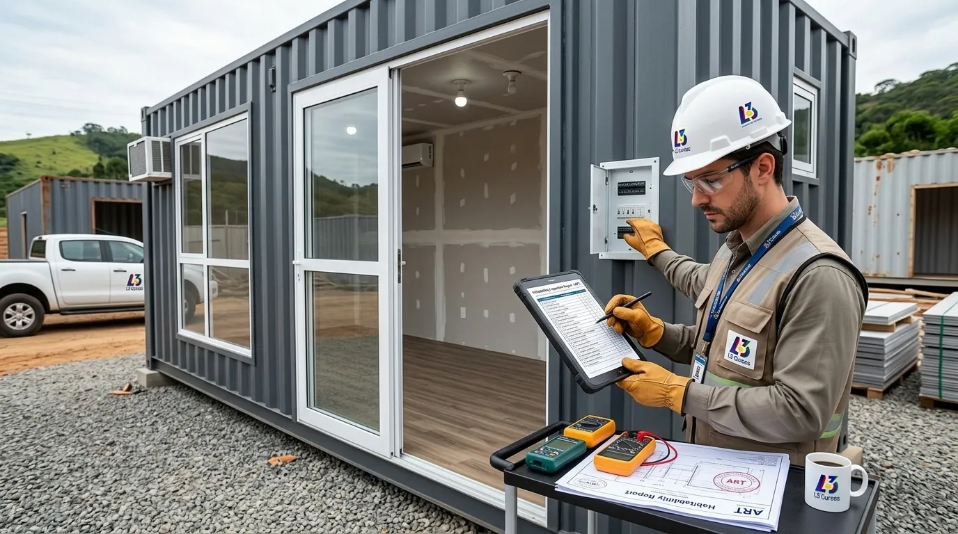 Inspeção de Segurança em Container Adaptado