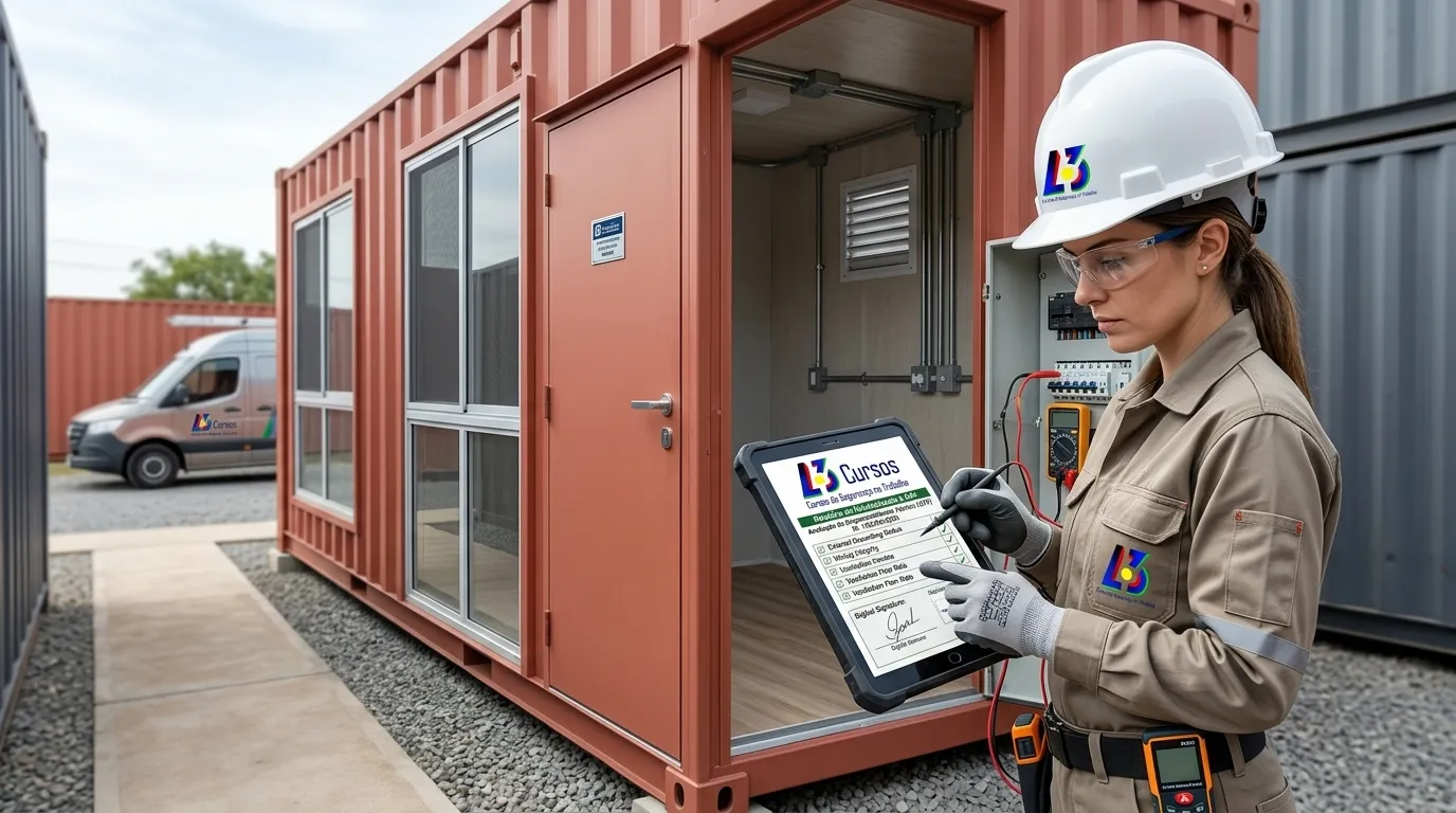 Laudo NR-18 com ART para Container Paulínia