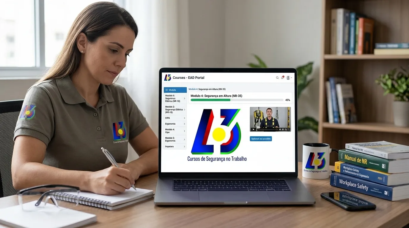 Curso EAD de NR-10 Básico Com Certificação Válida
