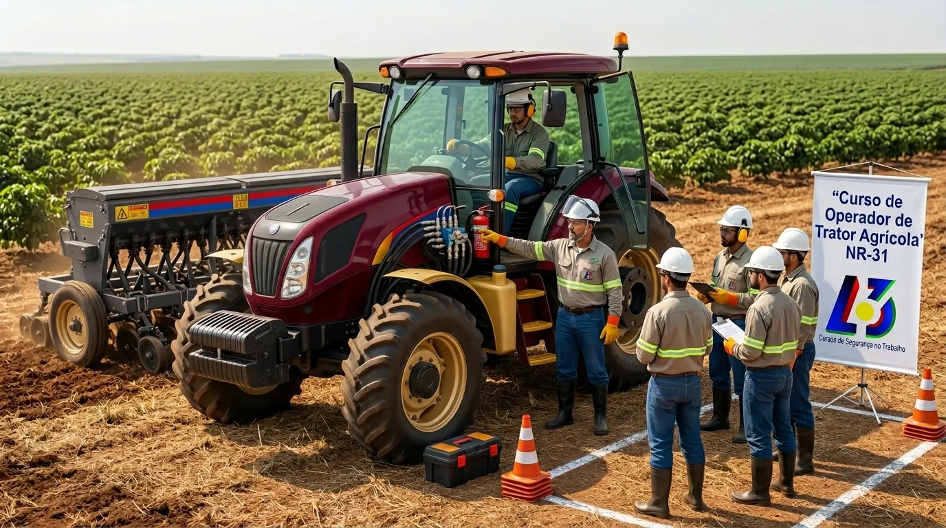 Capacitação e Segurança na Operação de Tratores Agrícolas